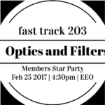 Fast Track 203: Optics and Filters